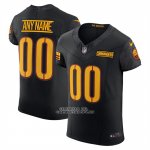 Camiseta NFL Elite Washington Commanders Alterno Vapor F.U.S.E. Personalizada Negro