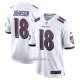 Camiseta NFL Game Baltimore Ravens Diontae Johnson Blanco
