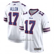 Camiseta NFL Game Buffalo Bills Josh Allen Jugador Blanco