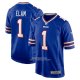 Camiseta NFL Game Buffalo Bills Kaiir Elam 2022 NFL Draft Pick Azul