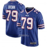 Camiseta NFL Game Buffalo Bills Ruben Brown Retired Azul