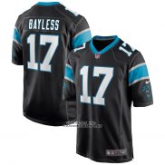 Camiseta NFL Game Carolina Panthers Omar Bayless Negro
