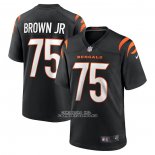 Camiseta NFL Game Cincinnati Bengals Orlando Brown Jr. Negro