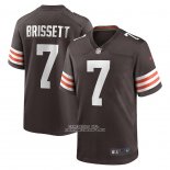 Camiseta NFL Game Cleveland Browns Jacoby Brissett Marron