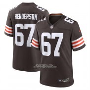 Camiseta NFL Game Cleveland Browns Ladarius Henderson Marron