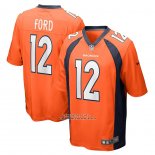 Camiseta NFL Game Denver Broncos Mike Ford Naranja