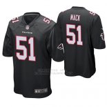 Camiseta NFL Game Hombre Atlanta Falcons Alex Mack Negro Camiseta NFL Game Hombre Atlanta Falcons Alex Mack Negro