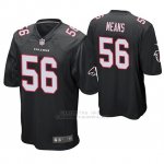 Camiseta NFL Game Hombre Atlanta Falcons Steven Means Negro