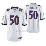 Camiseta NFL Game Hombre Baltimore Ravens Albert Mcclellan Blanco