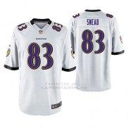 Camiseta NFL Game Hombre Baltimore Ravens Willie Snead Blanco