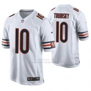 Camiseta NFL Game Hombre Chicago Bears Mitchell Trubisky Blanco