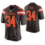 Camiseta NFL Game Hombre Cleveland Browns Carlos Hyde Marron