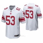 Camiseta NFL Game Hombre New York Giants Oshane Ximines Blanco