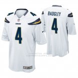 Camiseta NFL Game Hombre San Diego Chargers Michael Badgley Blanco
