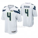 Camiseta NFL Game Hombre Seattle Seahawks Michael Dickson Pga Patch Blanco