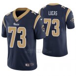 Camiseta NFL Game Hombre St Louis Rams Cornelius Lucas Azul