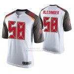Camiseta NFL Game Hombre Tampa Bay Buccaneers Kwon Alexander Blanco