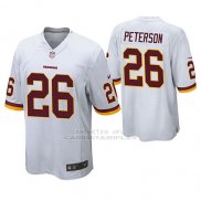 Camiseta NFL Game Hombre Washington Commanders Adrian Peterson Blanco