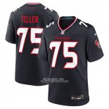 Camiseta NFL Game Houston Texans Wyatt Teller Jugador Azul Marino Camiseta NFL Game Houston Texans Wyatt Teller Jugador Azul Marino