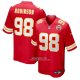 Camiseta NFL Game Kansas City Chiefs Janarius Robinson Rojo