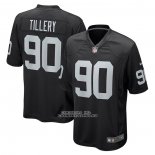 Camiseta NFL Game Las Vegas Raiders Jerry Tillery Negro