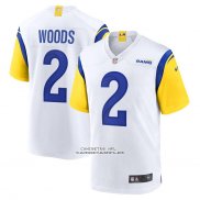 Camiseta NFL Game Los Angeles Rams Robert Woods Blanco