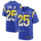Camiseta NFL Game Los Angeles Rams David Long Jr. Azul