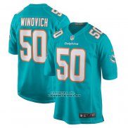 Camiseta NFL Game Miami Dolphins Chase Winovich Verde