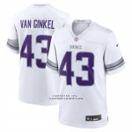 Camiseta NFL Game Minnesota Vikings Andrew Van Ginkel Alterno Blanco