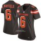 Camiseta NFL Game Mujer Cleveland Browns Baker Mayfield Marron2