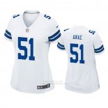 Camiseta NFL Game Mujer Dallas Cowboys Bradlee Anae Blanco