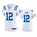 Camiseta NFL Game Mujer Indianapolis Colts Andrew Luck 2020 Blanco