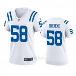 Camiseta NFL Game Mujer Indianapolis Colts Bobby Okereke 2020 Blanco