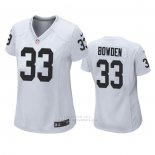 Camiseta NFL Game Mujer Las Vegas Raiders Lynn Bowden Blanco