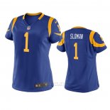 Camiseta NFL Game Mujer Los Angeles Rams Sam Sloman Azul