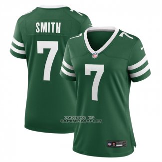 Camiseta NFL Game Mujer New York Jets Geno Smith Verde
