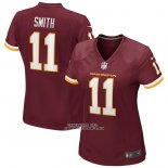 Camiseta NFL Game Mujer Washington Commanders Alex Smith Rojo