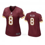 Camiseta NFL Game Mujer Washington Commanders Kyle Allen Rojo