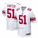 Camiseta NFL Game New York Giants Abdul Carter Blanco