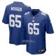 Camiseta NFL Game New York Giants Francis Mauigoa 2026 Azul