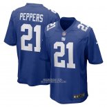 Camiseta NFL Game New York Giants Jabrill Peppers Azul