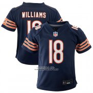 Camiseta NFL Game Nino Chicago Bears Caleb Williams Azul