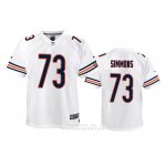 Camiseta NFL Game Nino Chicago Bears Lachavious Simmons Blanco
