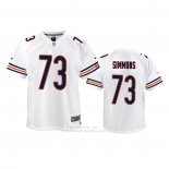 Camiseta NFL Game Nino Chicago Bears Lachavious Simmons Blanco