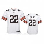 Camiseta NFL Game Nino Cleveland Browns Grant Delpit Blanco