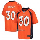 Camiseta NFL Game Nino Denver Broncos Phillip Lindsay Naranja