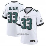 Camiseta NFL Game Philadelphia Eagles Cooper DeJean Blanco Camiseta NFL Game Philadelphia Eagles Cooper DeJean Blanco