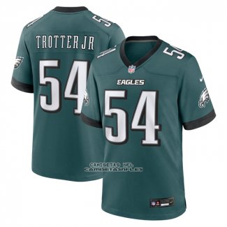 Camiseta NFL Game Philadelphia Eagles Jeremiah Trotter Jr Verde