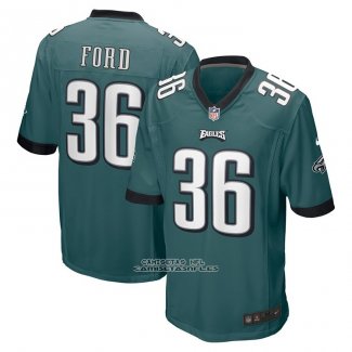 Camiseta NFL Game Philadelphia Eagles Rudy Ford Verde