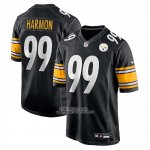 Camiseta NFL Game Pittsburgh Steelers Derrick Harmon 2025 NFL Draft First Round Pick Negro